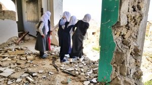 Girls from Taiz, Yemen