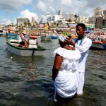 Candomblé-ceremoni i Salvador, Brasilien